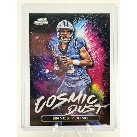2024‎ Topps Cosmic Chrome Bryce Young Cosmic Dust #CD-20 Case Hit SSP Rare - Picture 3 of 3